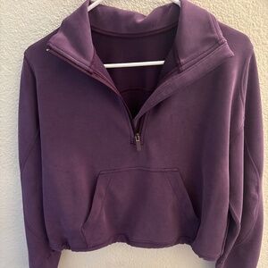 Lululemon Brushed Softstreme Half-zip